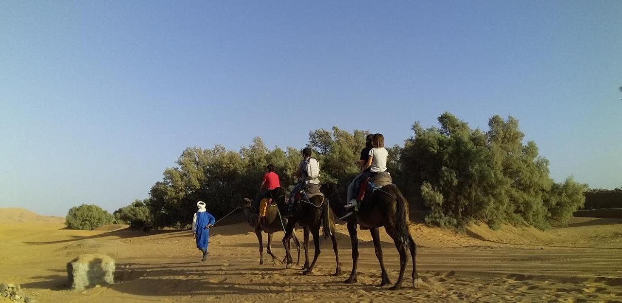 Auberge Camping La Khaima Merzouga Buitenkant foto